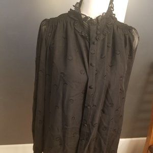 EUC Kate Spade Polka Dot Blouse